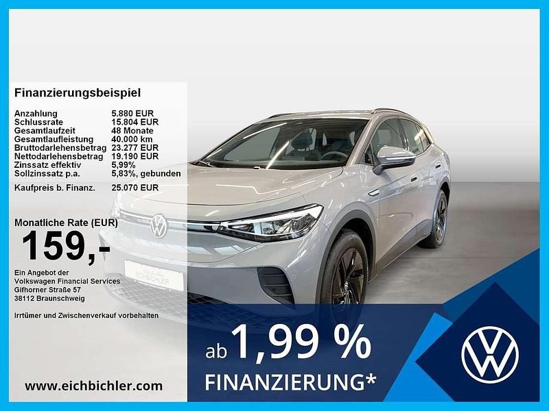 Mondsteingrau Gebraucht 2022 VW ID.4 Pure SUV | 25.070 € (Fairer Preis) - Bild 1/4