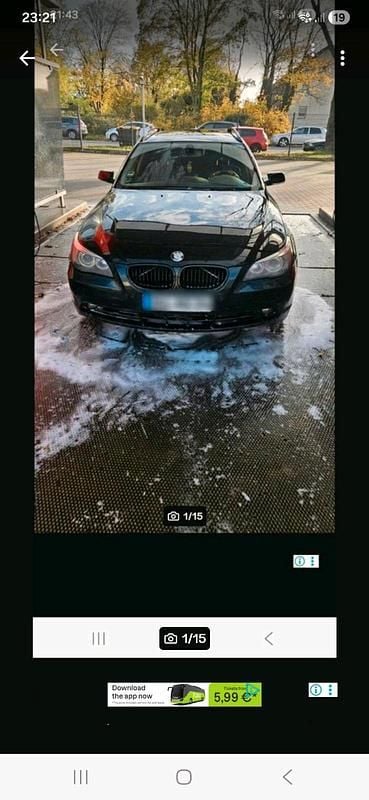 Gebraucht BMW 525 177 PS (130 kW) 2005 Schwarz Kombi