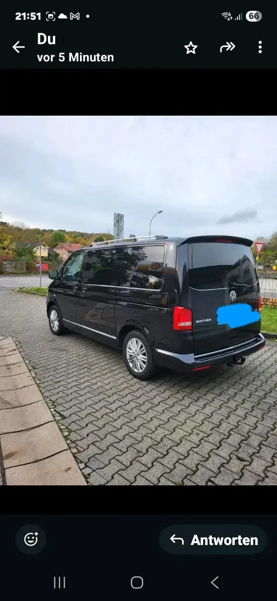 Gebraucht VW Multivan 180 PS (132 kW) 2014 Schwarz Van / Kleinbus