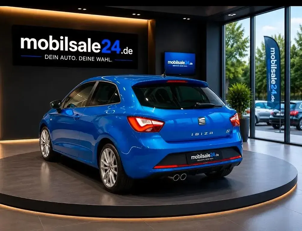 Gebraucht Seat Ibiza SC FR 105 PS (77 kW) 2012 Blau Kleinwagen