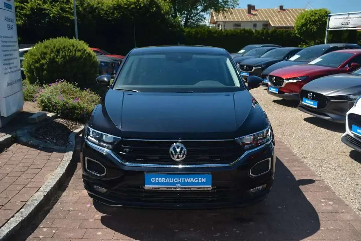 Gebraucht VW T-Roc Style 150 PS (110 kW) 2020 Schwarz SUV