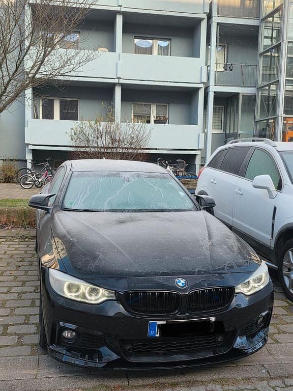 Schwarz Gebraucht 2015 BMW 428 Sport Line Coupé | 20.000 € (Fairer Preis) - Bild 1/4