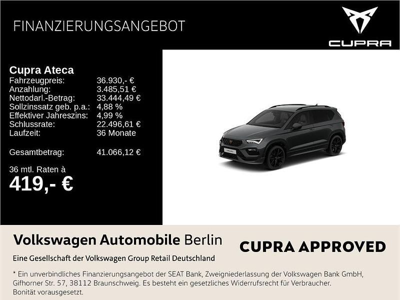 Nouă Cupra Ateca 150 CP (110 kW) 2026 Gri SUV