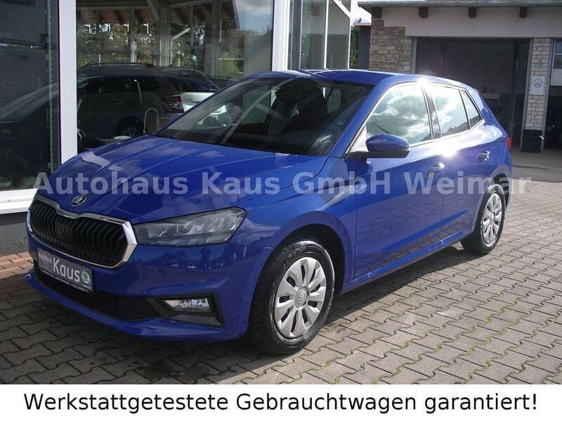 Gebraucht Skoda Fabia Selection 80 PS (58 kW) 2024 Blau Kleinwagen