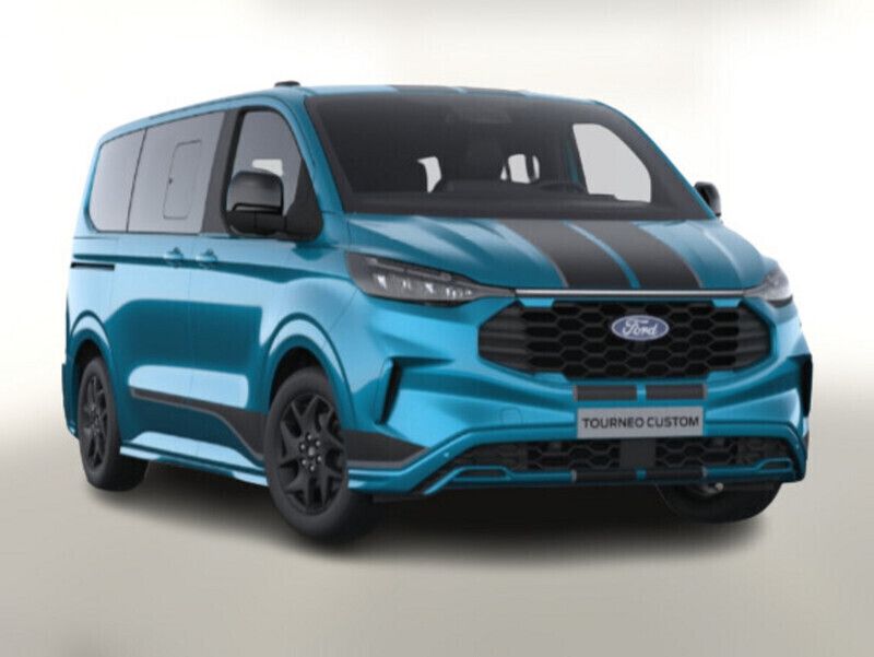 Blau Neu 2025 Ford Tourneo Custom Sport Van / Kleinbus | 57.088 € (Fairer Preis) - Bild 1/4