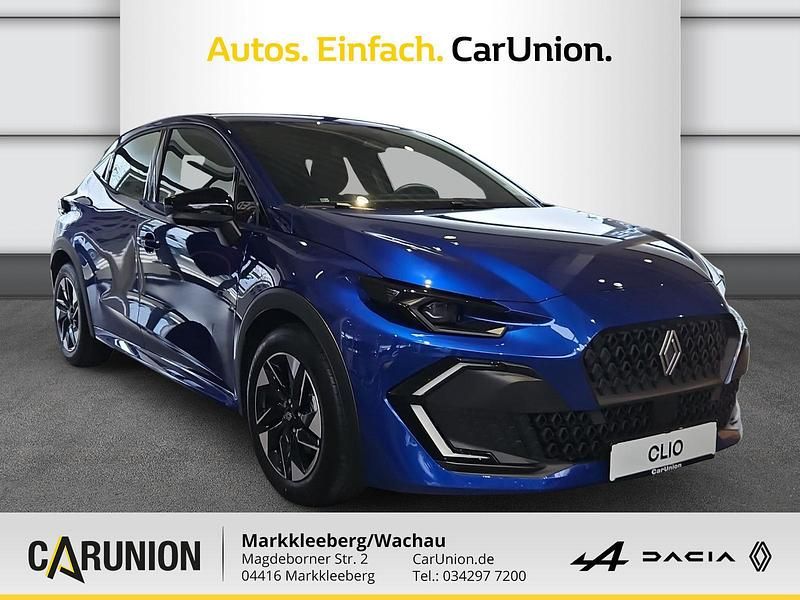 Ny Renault Clio V Evolution 160 HK (117 kW) 2026 Blå Sedan