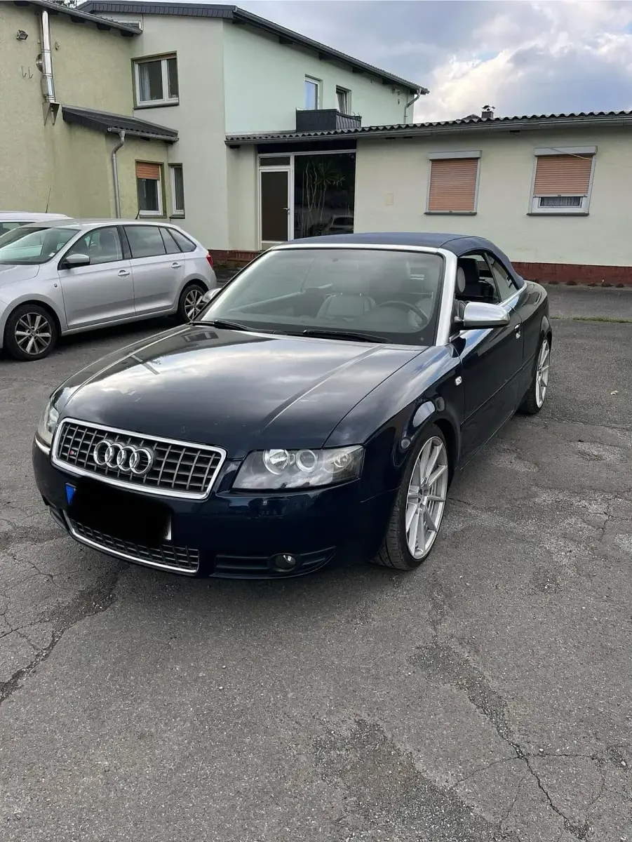 Gebraucht Audi S4 Cabriolet 344 PS (253 kW) 2004 Blau Cabrio