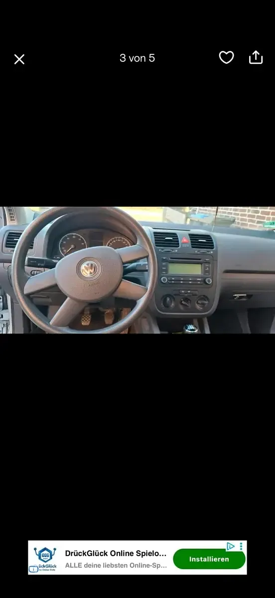 Gebraucht VW Golf IV 101 PS (74 kW) 2005 Silber Kleinwagen