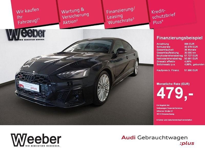 Gebraucht Audi S5 Sportback Sport 341 PS (250 kW) 2024 Mythosschwarz (metallic) Kleinwagen
