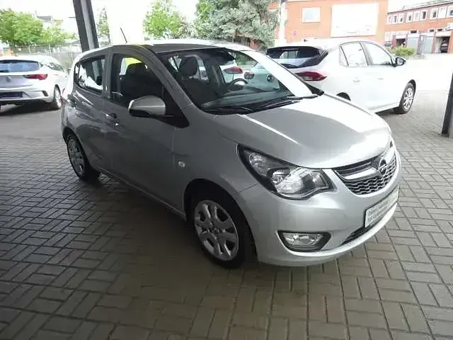 Gebraucht Opel Karl Edition 75 PS (55 kW) 2016 Argon silber/ice silver (m2) Kleinwagen