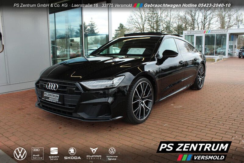 Brillantschwarz Gebraucht 2022 Audi A7 Sportback S-Line Kleinwagen | 46.930 € (Fairer Preis) - Bild 1/4
