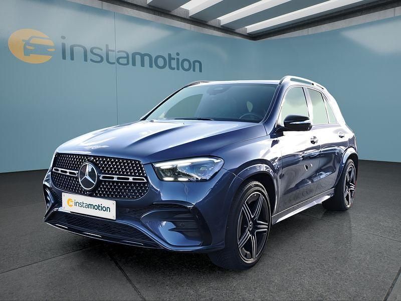 Blau Gebraucht 2024 Mercedes GLE450 AMG SUV | 87.899 € (Superpreis) - Bild 1/4