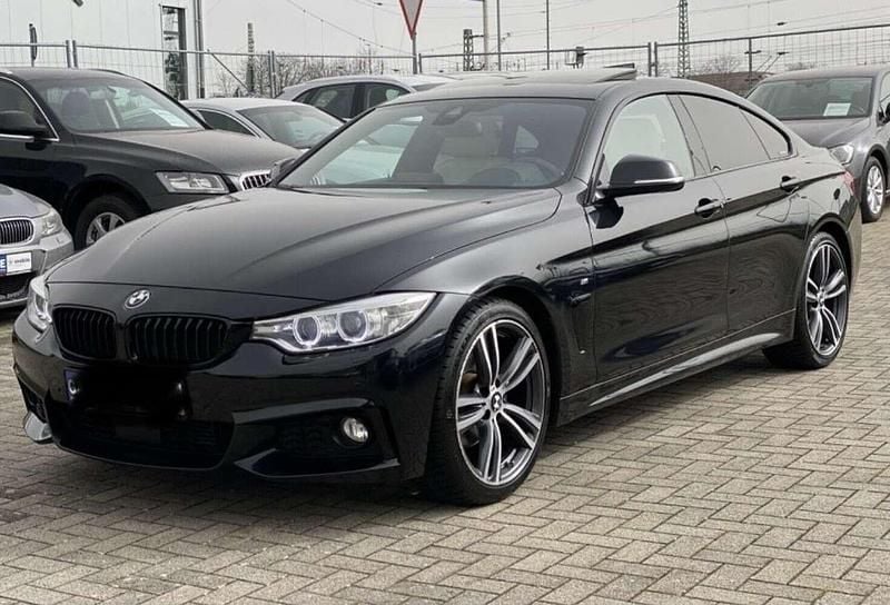Schwarz Gebraucht 2015 BMW 420 Gran Coupé M Sport Coupé | 19.600 € (Teuer) - Bild 1/4