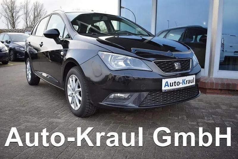Midnight schwarz metallic (metallic) Gebraucht 2015 Seat Ibiza Style Kleinwagen | 5.199 € (Fairer Preis) - Bild 1/4