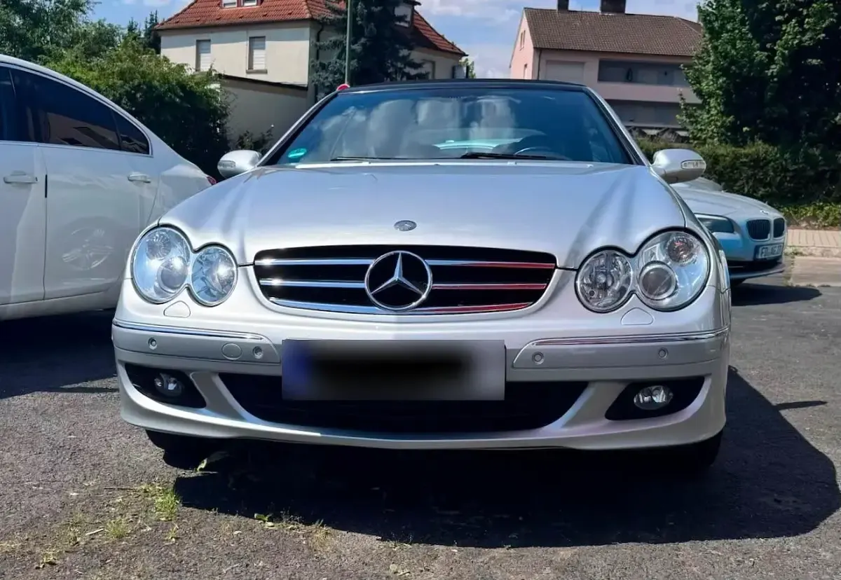 Gebraucht Mercedes CLK200 184 PS (135 kW) 2006 Silber Cabrio
