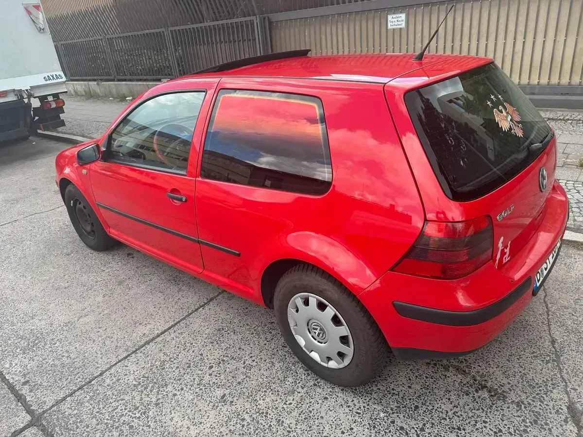 Gebraucht VW Golf III 75 PS (55 kW) 1998 Rot Kombi