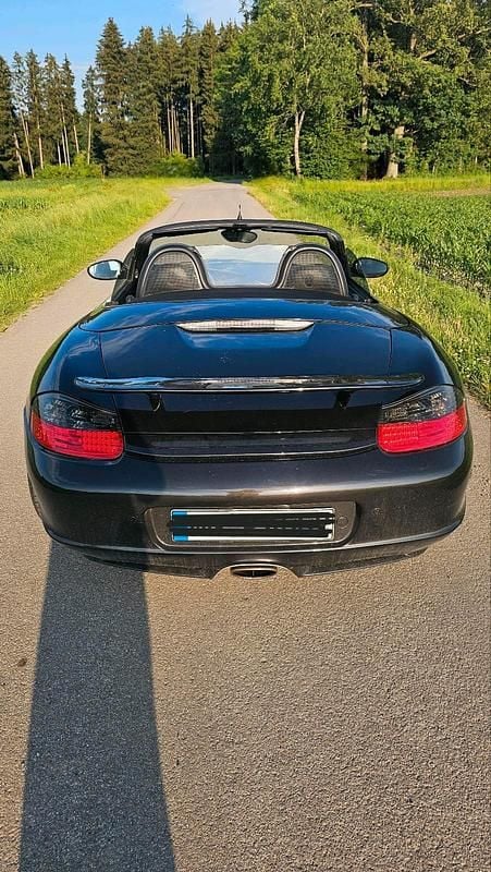 Gebraucht Porsche Boxster 220 PS (161 kW) 2000 Schwarz Cabrio