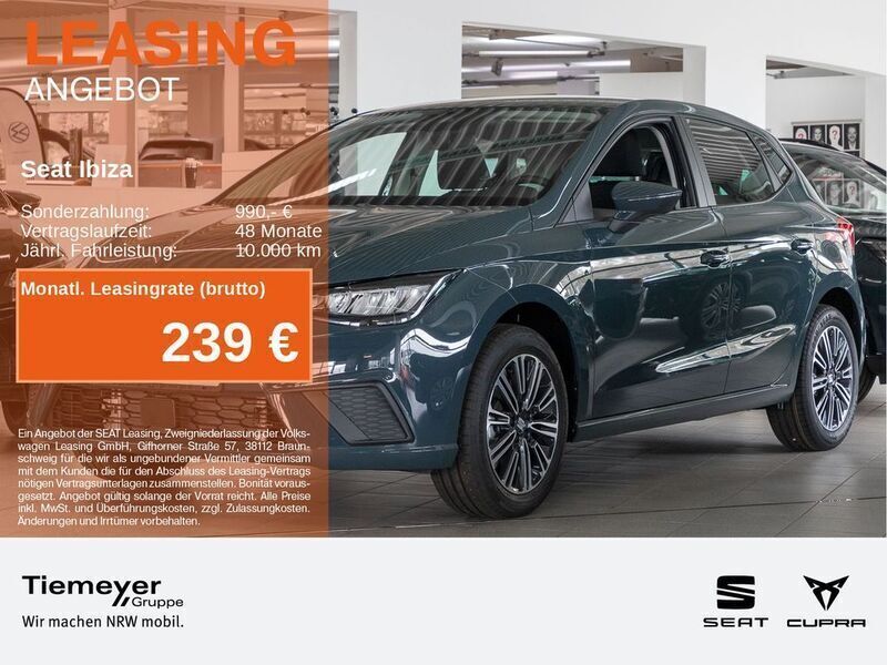 Blau Neu 2025 Seat Ibiza Style Limousine | 22.480 € (Fairer Preis) - Bild 1/4