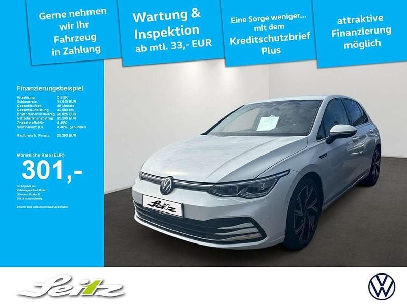 Oryxweiss Gebraucht 2022 VW Golf VIII Style Limousine | 25.090 € (Guter Preis) - Bild 1/3