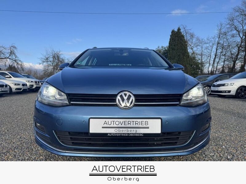 Blau Gebraucht 2013 VW Golf VII Highline Kombi | 11.990 € (Fairer Preis) - Bild 1/4