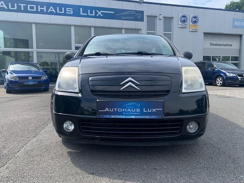 Gebraucht Citroën C2 Comfort 60 PS (44 kW) 2007 Schwarz Kleinwagen