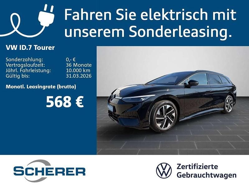 Gebraucht VW ID.7 Pro 210 kW (286 PS) 2025 Grenadillschwarz metallic (metallic) Limousine