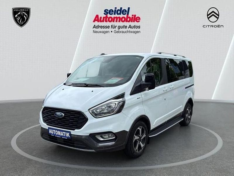 Weiss Gebraucht 2022 Ford Tourneo Custom Active Van | 39.865 € (Teuer) - Bild 1/4