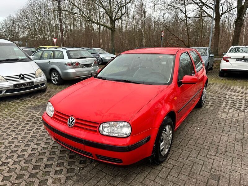Rot Gebraucht 1999 VW Golf IV Comfortline Limousine | 2.250 € (Guter Preis) - Bild 1/4