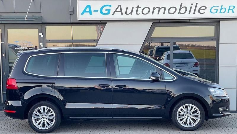 Gebraucht VW Sharan Highline 140 PS (102 kW) 2014 Schwarz Van / Kleinbus