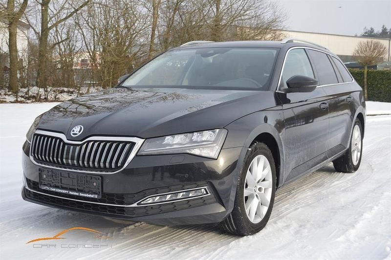 Gebraucht Skoda Superb Style 150 PS (110 kW) 2021 Schwarz Limousine