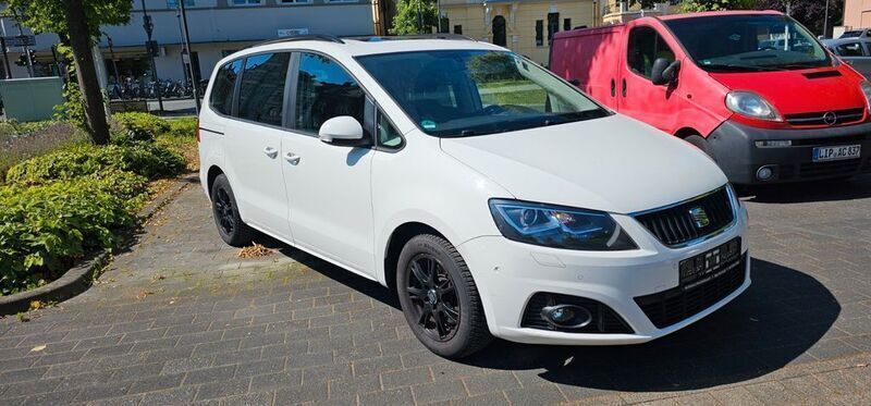 Gebraucht Seat Alhambra Style 150 PS (110 kW) 2013 Weiß Van / Kleinbus