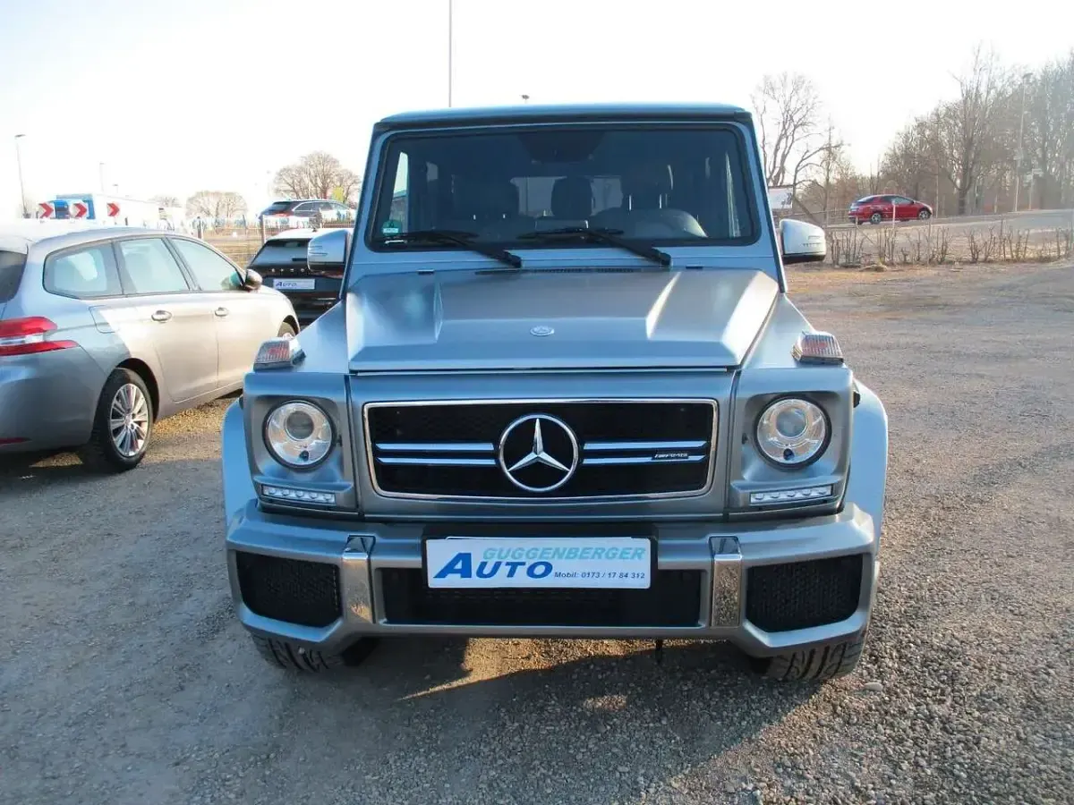Gebraucht Mercedes G63 AMG AMG 571 PS (419 kW) 2017 Designo platin magno SUV