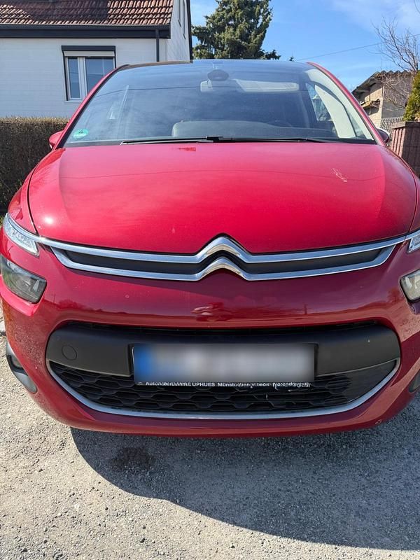 Gebraucht Citroën C4 Picasso Exclusive 155 PS (114 kW) 2013 Rot Van / Kleinbus