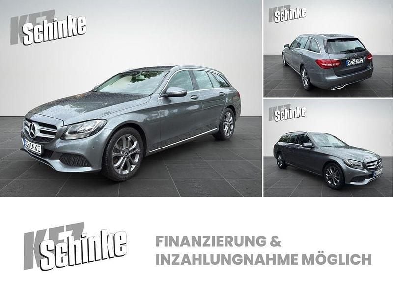 Grau Gebraucht 2017 Mercedes C180 Kombi | 16.990 € (Fairer Preis) - Bild 1/4