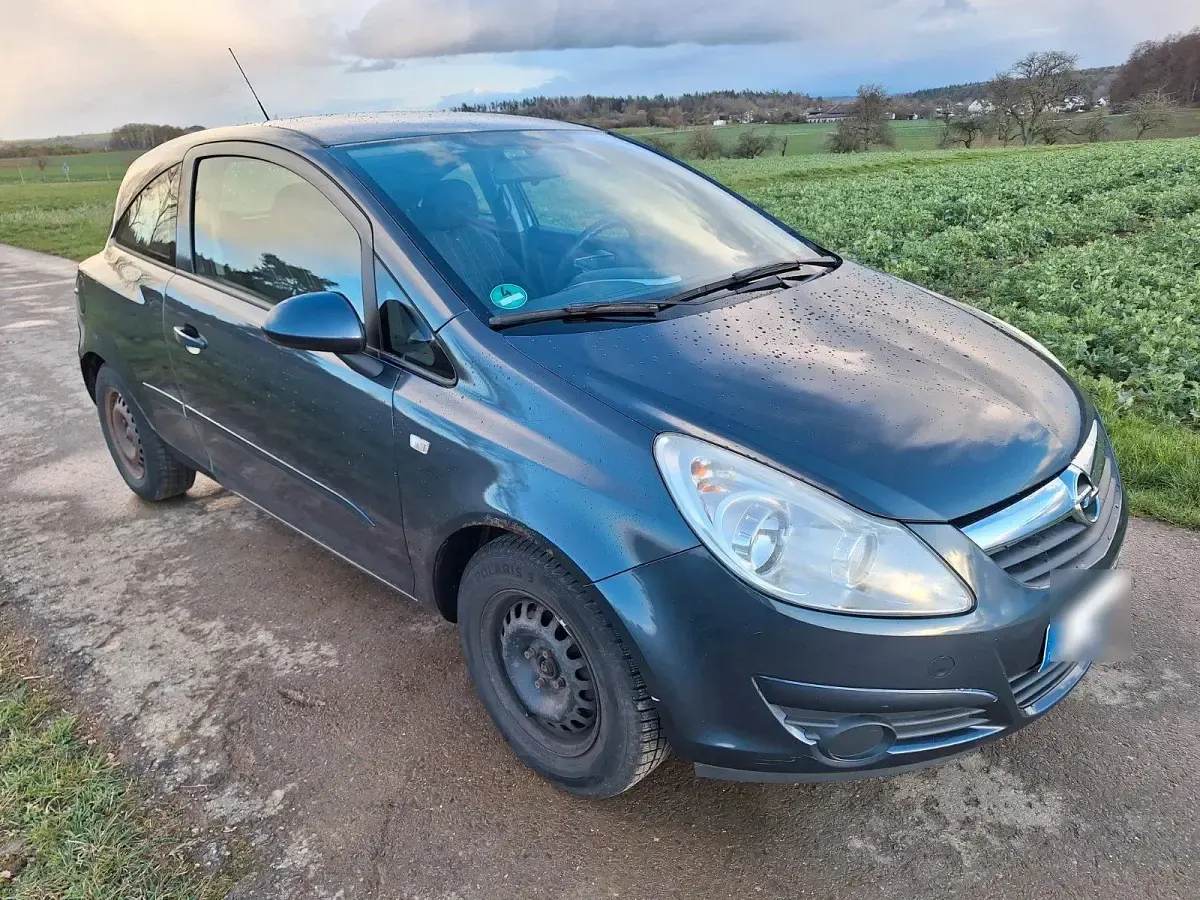 Gebraucht Opel Corsa 80 PS (58 kW) 2007 Blau Kleinwagen