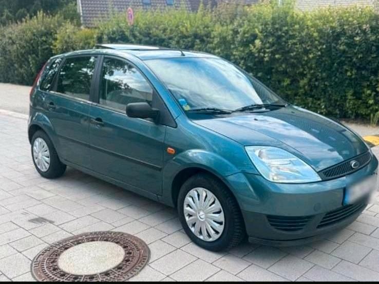 Gebraucht Ford Fiesta 75 PS (55 kW) 2003 Grün Kleinwagen