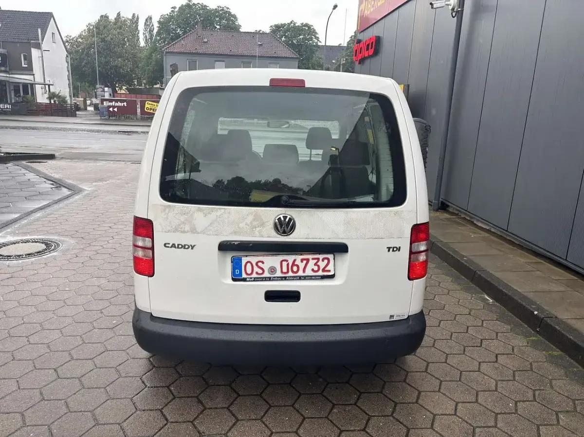 Gebraucht VW Caddy Startline 75 PS (55 kW) 2015 Candyweiß Van / Kleinbus