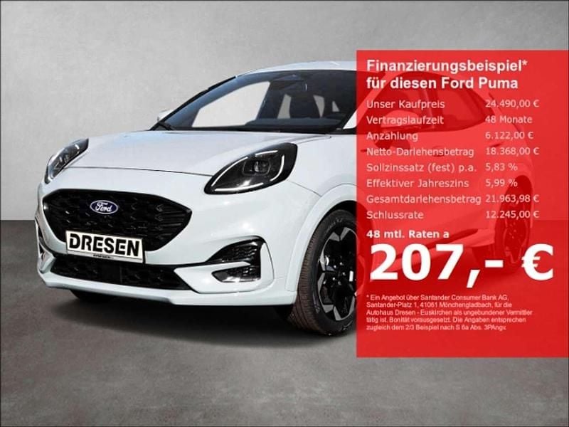 Pn4jc) (grau Gebraucht 2024 Ford Puma ST-Line X SUV | 24.490 € (Fairer Preis) - Bild 1/4