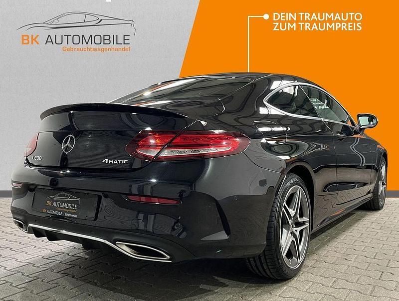 Gebraucht Mercedes C200 AMG 184 PS (135 kW) 2018 Schwarz Coupé