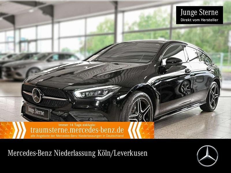 Nachtschwarz Gebraucht 2021 Mercedes CLA250e AMG Limousine | 24.990 € (Guter Preis) - Bild 1/3