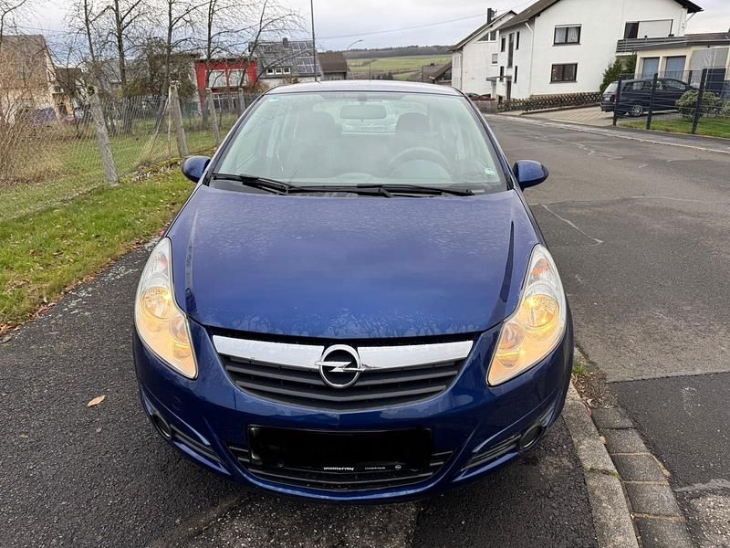 Blau Gebraucht 2010 Opel Corsa Kleinwagen | 1.100 € (Superpreis) - Bild 1/4
