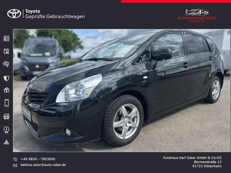 Schwarz Gebraucht 2011 Toyota Verso Edition Van / Kleinbus | 8.790 € (Etwas zu teuer) - Bild 1/4