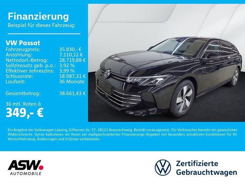 Grenadillschwarz metallic Gebraucht 2025 VW Passat Business Limousine | 35.830 € (Guter Preis) - Bild 1/4