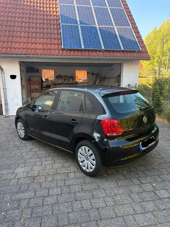 Gebraucht VW Polo Comfortline 69 PS (50 kW) 2012 Schwarz Kleinwagen