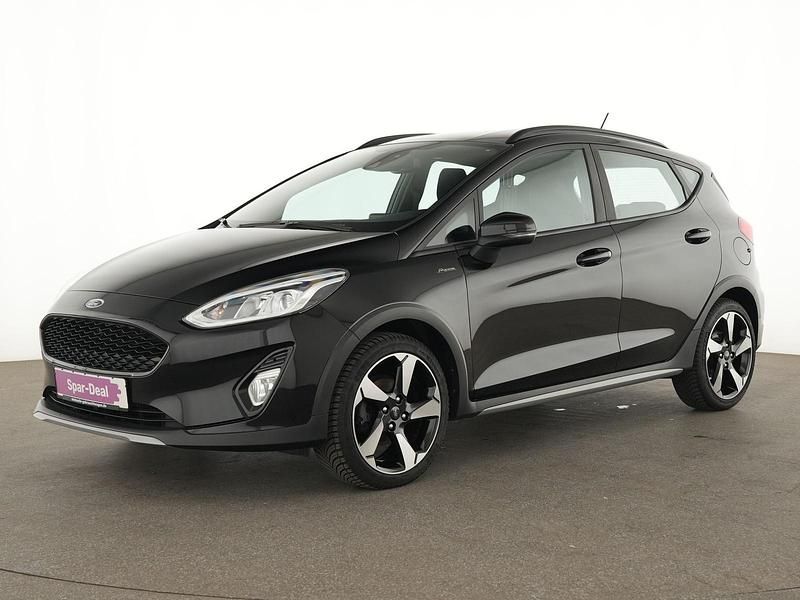 Obsidian schwarz Gebraucht 2020 Ford Fiesta Active Kleinwagen | 12.972 € (Fairer Preis) - Bild 1/4