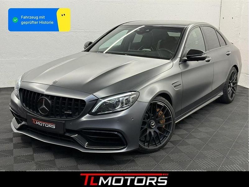 Grau Gebraucht 2020 Mercedes C63S AMG AMG Limousine | 49.890 € (Teuer) - Bild 1/4