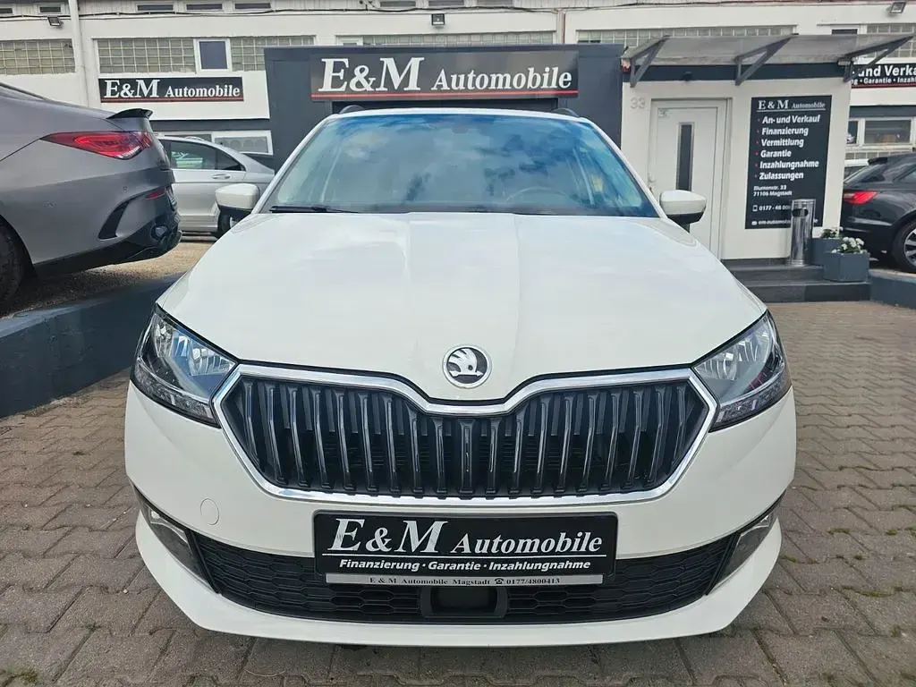 Gebraucht Skoda Fabia Ambition 95 PS (69 kW) 2022 Weiß Kleinwagen