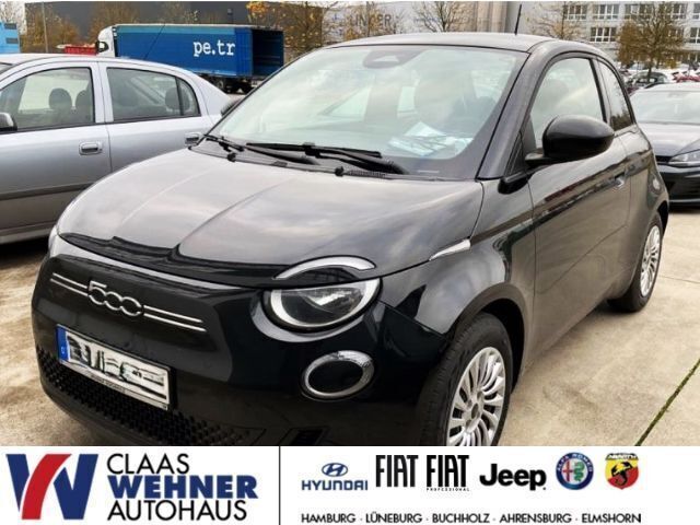 Onyx schwarz) (schwarz Gebraucht 2021 Fiat 500e Action Kleinwagen | 13.930 € (Etwas zu teuer) - Bild 1/4