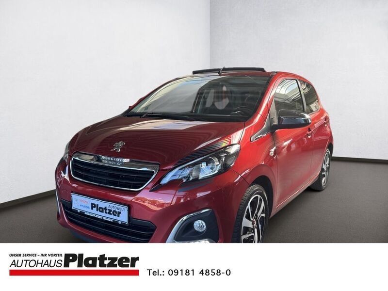 Rot Gebraucht 2020 Peugeot 108 Top! Collection Kleinwagen | 10.980 € (Fairer Preis) - Bild 1/4