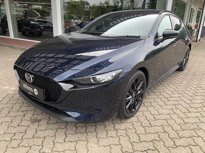 Gebraucht Mazda 3 Homura-Line 122 PS (89 kW) 2022 Deep crystal blue Limousine